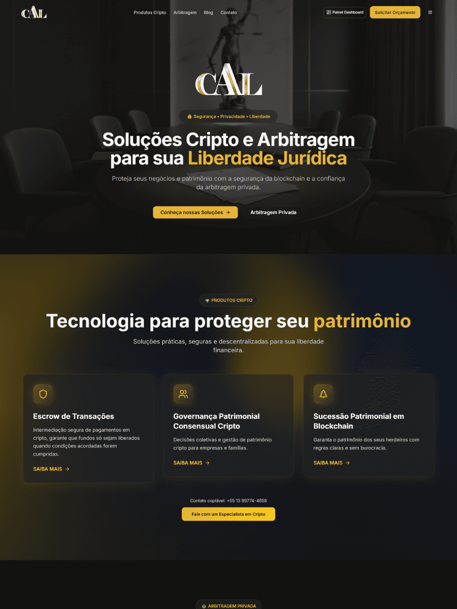Sites Institucionais visual 2